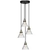 Image de Créateur d'intérieur - Lampe Suspension 4 Têtes "Alak" 80cm Noir