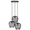 Image de Créateur d'intérieur - Lampe Suspension 3 Têtes "Jena" 26cm Noir