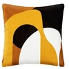 Image de Créateur d'intérieur - Coussin Déco Imprimé "Hary" 45x45cm Ocre