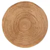 Image de Créateur d'intérieur - Tapis Rond en Jute "Végétale" 160cm Naturel