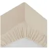 Image de Créateur d'intérieur - Drap Housse 2 Personnes "Percale" 160x200cm Beige Lin