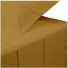 Image de Créateur d'intérieur - Drap Plat 2 Personnes "Percale" 240x290cm Mordoré