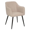 Image de Fauteuil diner Visoca beige