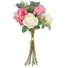 Image de bouquet fleurs artificielles 50x30cm multicolore - 193802