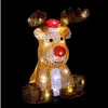 Image de Renne de Noël lumineux H30 cm extérieur