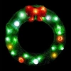 Image de Couronne de Noël D29 cm lumineuse extérieur