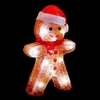 Image de Bonhomme de pain d'épices Noël lumineux H21 cm intérieur