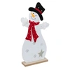 Image de Créateur d'intérieur - Bonhomme de Neige Feutrine "LED" 37cm Blanc