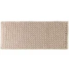Image de - Tapis de Salle de Bain Tissé Epais 50x120cm Naturel