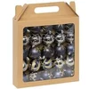 Image de Créateur d'intérieur - Lot de 25 Boules de Noël "Maison des Couleurs" 6cm Bleu & Or