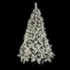 Image de Fééric Lights and Christmas - Sapin de Noël Artificiel Floqué Windy Peak 150cm Blanc