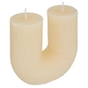 Image de Créateur d'intérieur - Bougie Design "Demi" 400g Ivoire