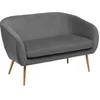 Image de Banquette 2 places Solaro gris