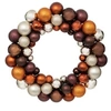 Image de Créateur d'intérieur - Couronne "Boule de Noël" 35cm Marron