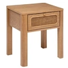 Image de Créateur d'intérieur - Table de Chevet 1 Tiroir "Tiria" 52cm Marron