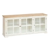 Image de Créateur d'intérieur - Buffet 3 Portes en Bois "Olbia" 180cm Blanc