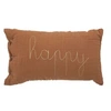 Image de - Coussin Déco "Lili" 30x50cm Marron