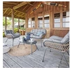 Image de Salon de jardin 4 places Paopao graphite Hespéride