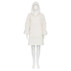 Image de Sweat plaid bouclette TU ivoire