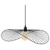 Image de Suspension métal 58 cm noir Adelia
