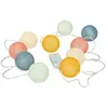 Image de - Guirlande Lumineuse 10 Boules "Oya" 175cm Multicolore