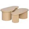 Image de Lot de 2 tables basses gigognes Soleya
