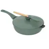 Image de - Sauteuse avec Panier Vapeur "Tous feux" 28cm Vert