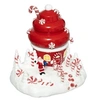Image de Village de Noël cupcake du Père-Noël lumineux