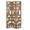 Image de Créateur d'intérieur - Paravent Ajouré Design "Hernan" 121x170cm Marron