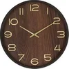 Image de Horloge D38 Ivana bois foncé