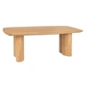 Image de Table a manger fixe sans tiroir 6 personnes en bois 220 x 110 cm