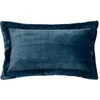 Image de Créateur d'intérieur - Coussin Déco Flanelle "Cuddly" 38x58cm Bleu Egéen