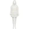 Image de Créateur d'intérieur - Plaid Sweat Imitation Fourrure "Teddy" 70x106cm Blanc
