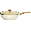 Image de - Sauteuse en Aluminium Forgé "Harmony" 28cm Beige