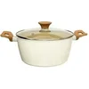 Image de - Faitout en Aluminium Forgé "Harmony" 24cm Beige