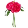 Image de Créateur d'intérieur - Bouquet de Fleurs "4 Pivoines" 30cm Rose Blush