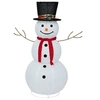 Image de Bonhomme de neige 120 cm lumineux extérieur