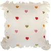 Image de - Coussin Enfant Feston "Amour" 40x40cm Beige