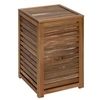 Image de - Panier à Linge en Bois "Acacia" 65L Marron