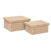 Image de - Lot de 2 Boîtes de Rangement "Kord" 38cm Naturel