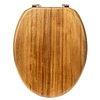 Image de - Abattant WC en bois "Acacia" 46cm Naturel