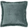 Image de Créateur d'intérieur - Coussin Déco Flanelle "Cuddly" 53x53cm Bleu Givré
