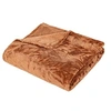 Image de Créateur d'intérieur - Plaid Déco Flanelle "Ryo" 180x230cm Terracotta