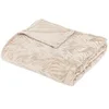 Image de Créateur d'intérieur - Plaid Déco Flanelle "Ryo" 180x230cm Beige Lin