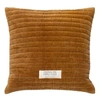 Image de Atmosphera Créateur d'intérieur - Coussin Déco Matelassé "Family Corner" 45x45cm Ocre