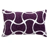 Image de Créateur d'intérieur - Housse de Coussin Chenille "Jeni" 30x50cm Violet