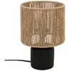 Image de Créateur d'intérieur - Lampe à Poser en Céramique "Koby" 24cm Noir & Naturel