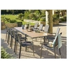 Image de Table extensible 10 places Evasion effet bois honey/graphite Hespéride