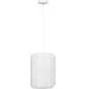 Image de Créateur d'intérieur - Lampe Suspension en Coton "Tobie" 25cm Blanc