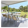 Image de Table extensible 10 places Evasion effet bois lin/laurier Hespéride